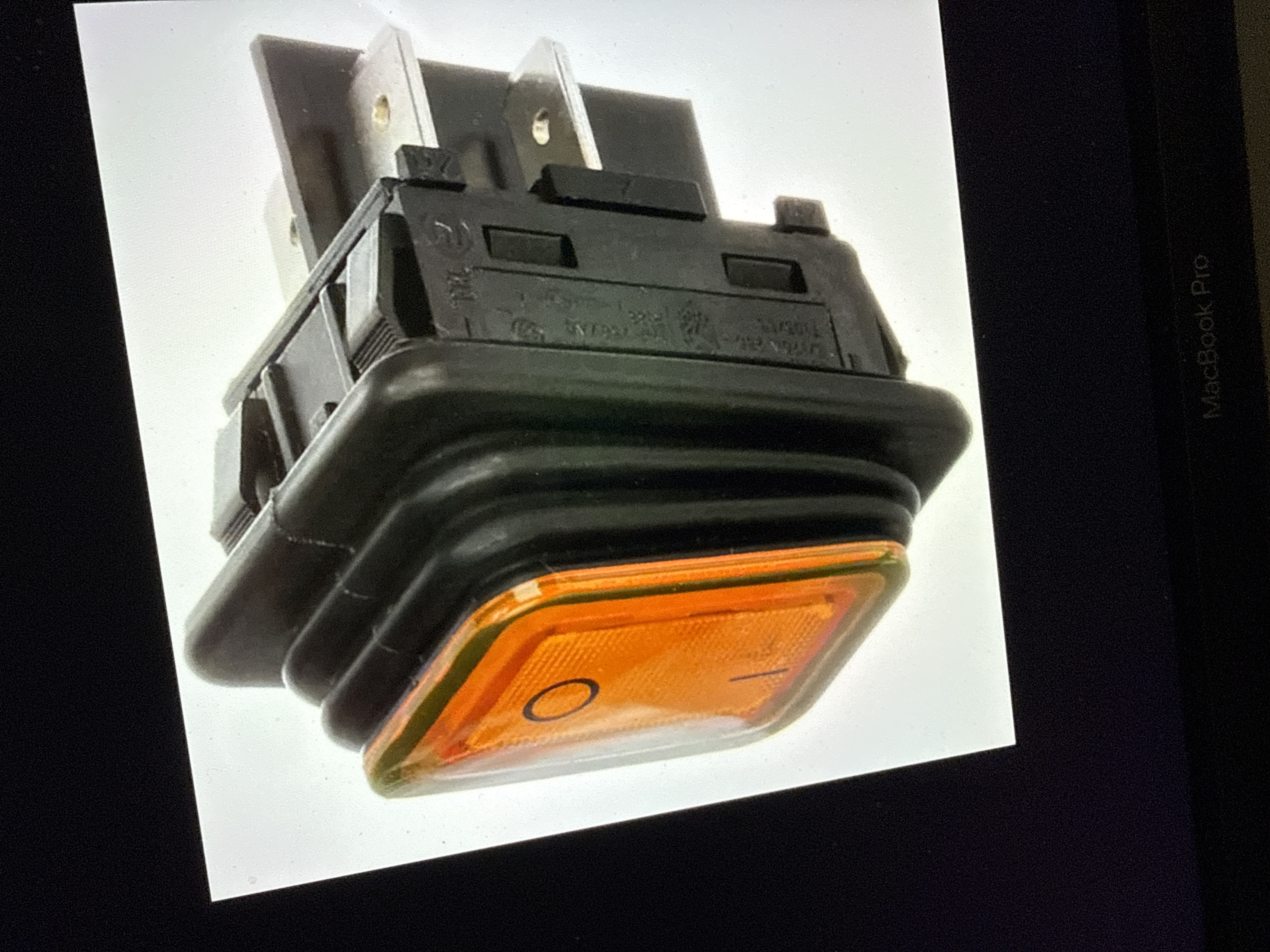 2-pin rocker switch